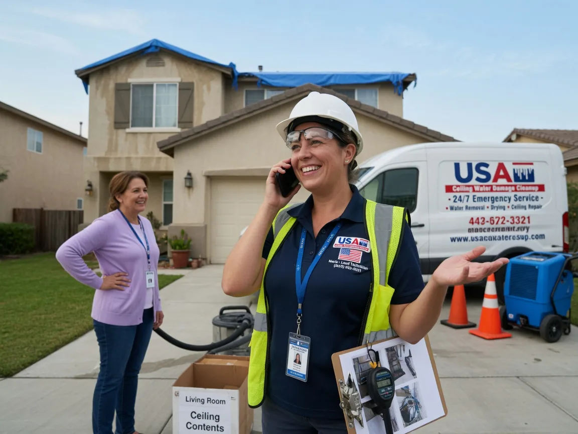 Ceiling Water Damage Restoration Freeport, KS FAQs